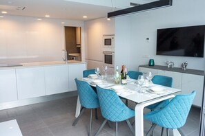 Dining - Strasbourg penthouse apartment suites (Xàbia)