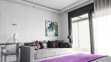 Suite Seaview | Décoration personnalisée, lits bébé (gratuits), Wi-Fi gratuit