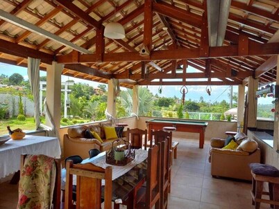 Chácara in itu, you will be in the peace and quiet that the countryside offers 