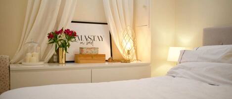 Basic-Haus, 1 King-Bett | 1 Schlafzimmer, Bügeleisen/Bügelbrett, Bettwäsche