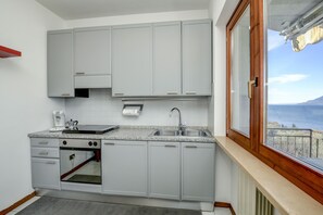 Fridge, oven, dishwasher, coffee/tea maker