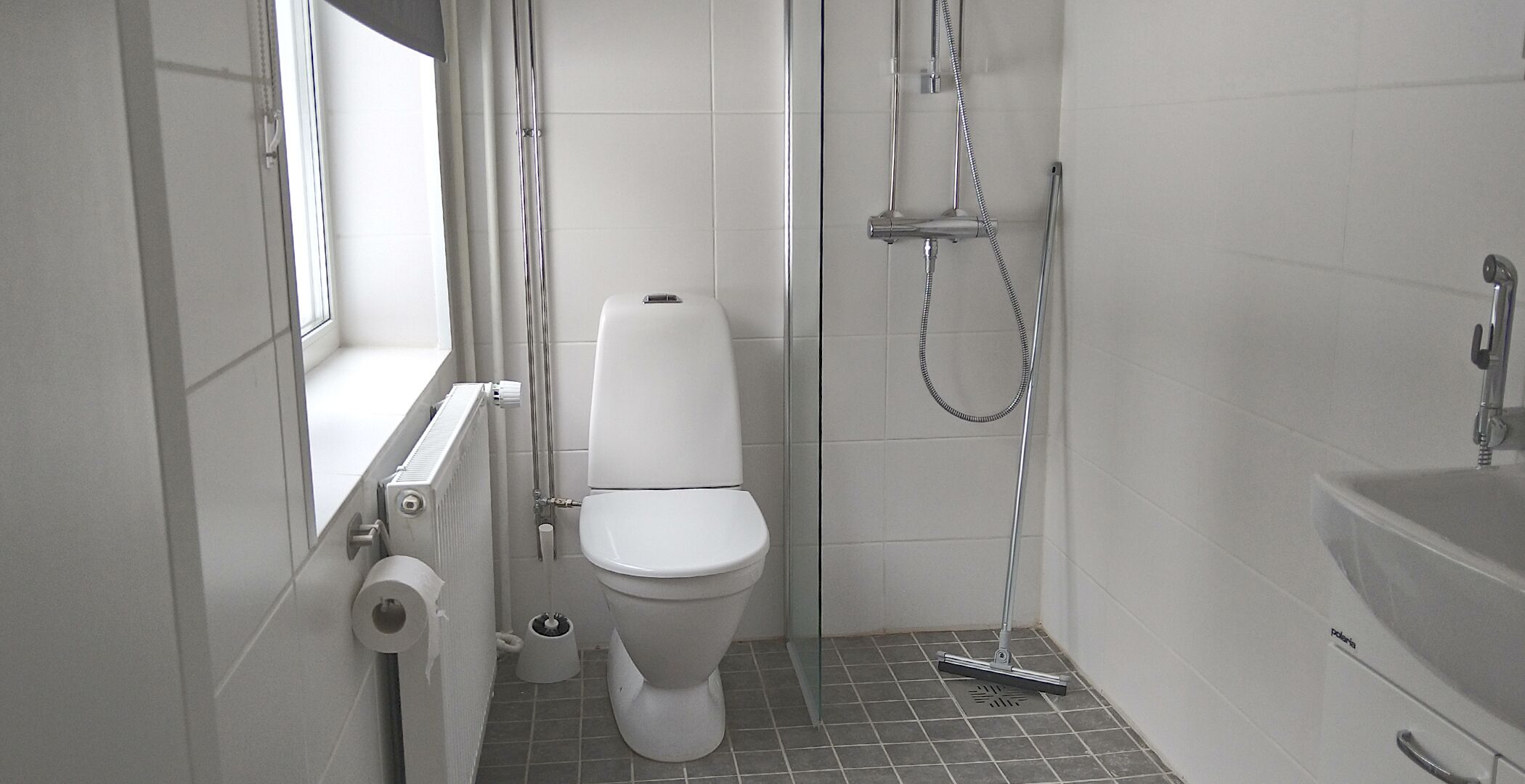 Basic Studio, 2 Single Beds, Non Smoking, Private Bathroom | Bathroom