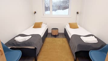 Wifi gratis y ropa de cama
