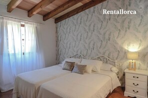 2 間睡房、熨斗/熨衫板、免費 Wi-Fi、床單