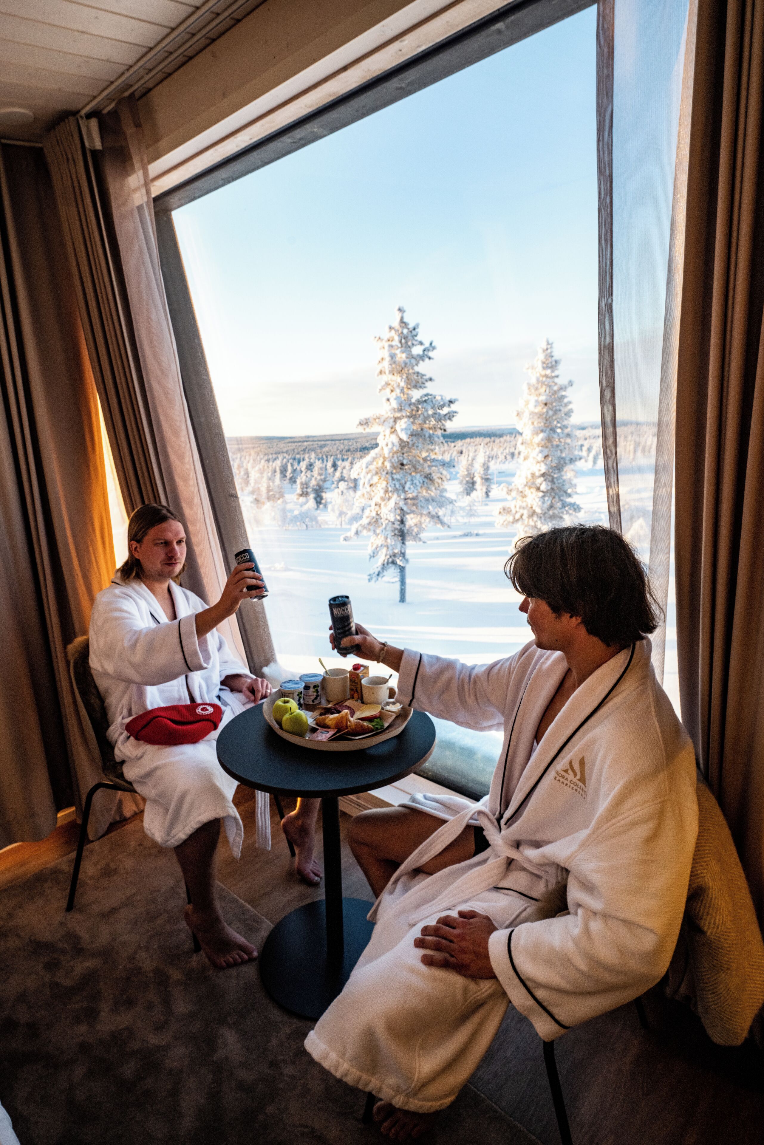 Arctic Spa Suite | Ylelliset vuodevaatteet, äänieristys, ilmainen Wi-Fi, vuodevaatteet