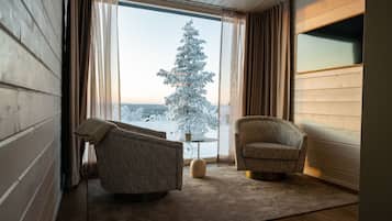 Suite Panoramique | 1 chambre, minibar, espace de travail pour ordinateur portable