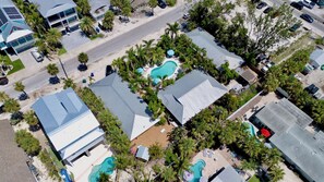 Exterior - Quaint Condo with Shared Pool, Only 2 Houses to the Beach - Sand And Sea 109 B (Anna Maria)