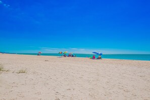 On the beach