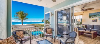 Beachfront Balcony, Stylish Gulf-View Escape
