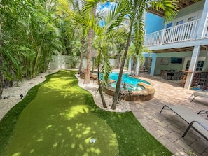 Terrace/patio - Near the Beach with Balconies and Tiki Bar! (Holmes Beach)