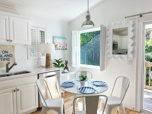 Dining - Updated Home, 5 Houses from the Beach! Private Pool and Game Room! - Ocean's 77 (Holmes Beach)