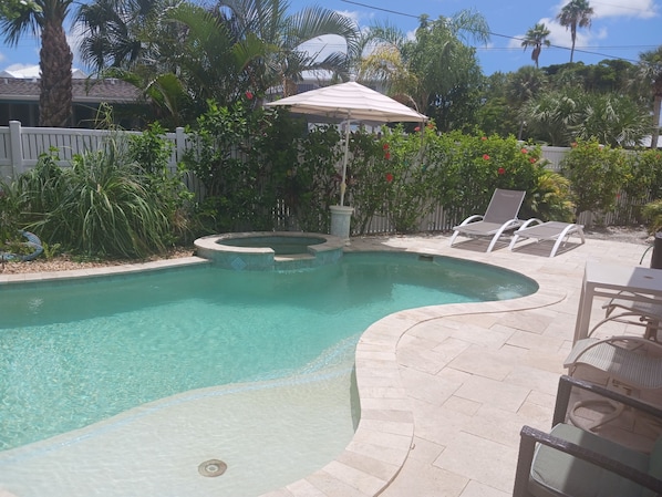 Una piscina climatizada