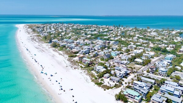 Beach nearby, beach towels