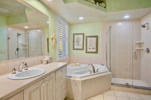 Hair dryer, towels
