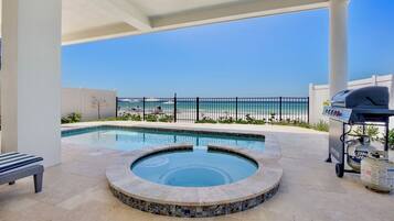 Beheizter Pool
