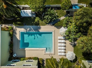 Beheizter Pool