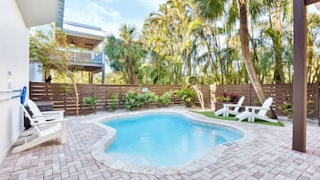 Una piscina climatizada
