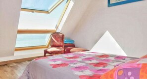 4 bedrooms, bed sheets - Villa Leostic - Crozon - Panoramic sea view and direct access to the beach (Crozon)