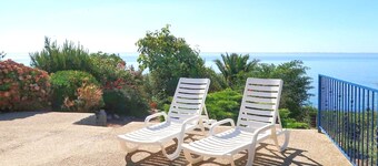 Villa Leostic - Crozon - Vue mer panoramique et accès direct à la plage