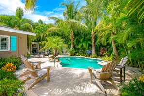 Una piscina climatizada