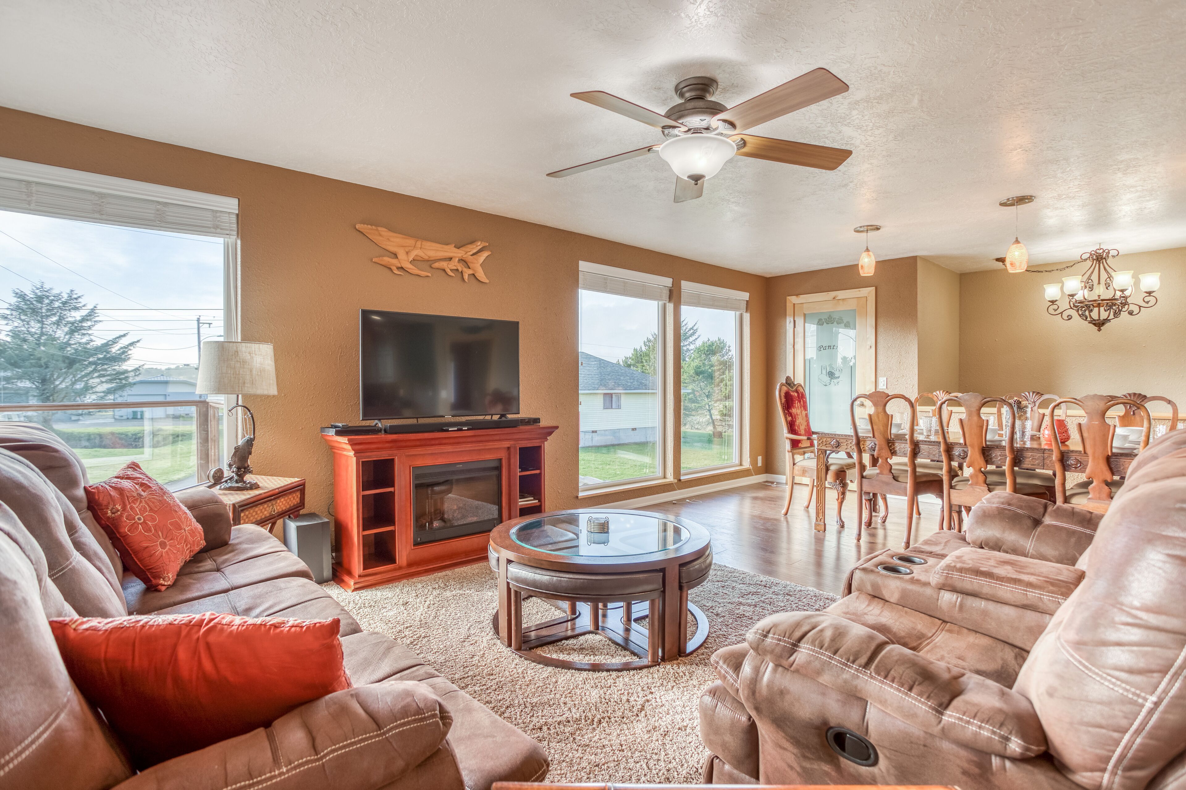 Living Room Bungalow by the Bay