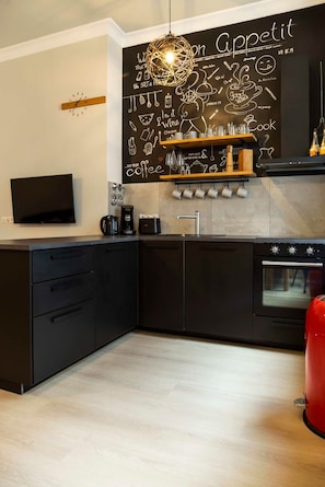 Fridge, oven, stovetop, dishwasher - Two BR and Two BTH plus Self Checkin plus Street Parking (Berlin)