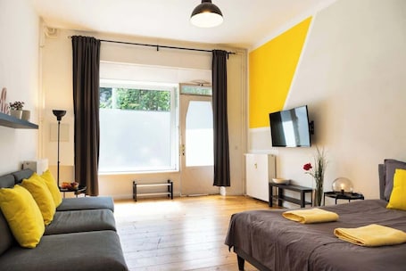 Iron/ironing board, free WiFi, bed sheets. Gemütliches Apartment mit Online Check-In