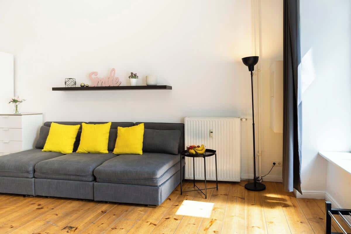 Televisión de pantalla plana, oficina