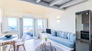 Villa, 2Â Schlafzimmer, Whirlpool | Wohnbereich