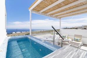 Superior-Villa, 2 Schlafzimmer, Whirlpool | Terrasse/Patio