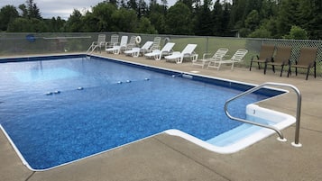 Seasonal outdoor pool