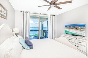 2 bedrooms, iron/ironing board, WiFi, bed sheets - 2B Island View - 15th Floor @ Portofino (Pensacola Beach)