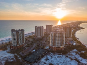 Aerial view - Great for families! Portofino 2-1908 (Pensacola Beach)