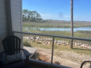 Property grounds - Pet Friendly, Beautiful marsh views - 186 Beach Club Villa (Fripp Island)