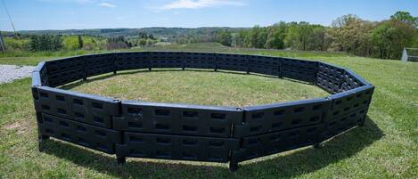 Enceinte de l’hébergement