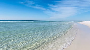 Accommodatie ligt op het strand