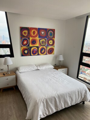 1 bedroom, desk, free WiFi - Vista Vitra 19 Chapinero (Bogotá)