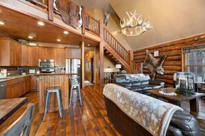 Télévision, cheminée