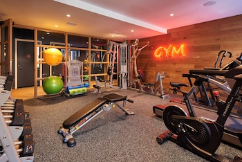 Gym at Radio Hotel