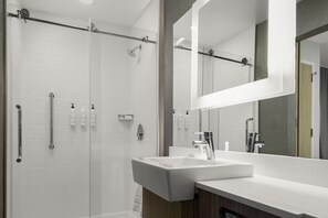 Hair dryer, towels - SpringHill Suites by Marriott Raleigh Apex (Apex)