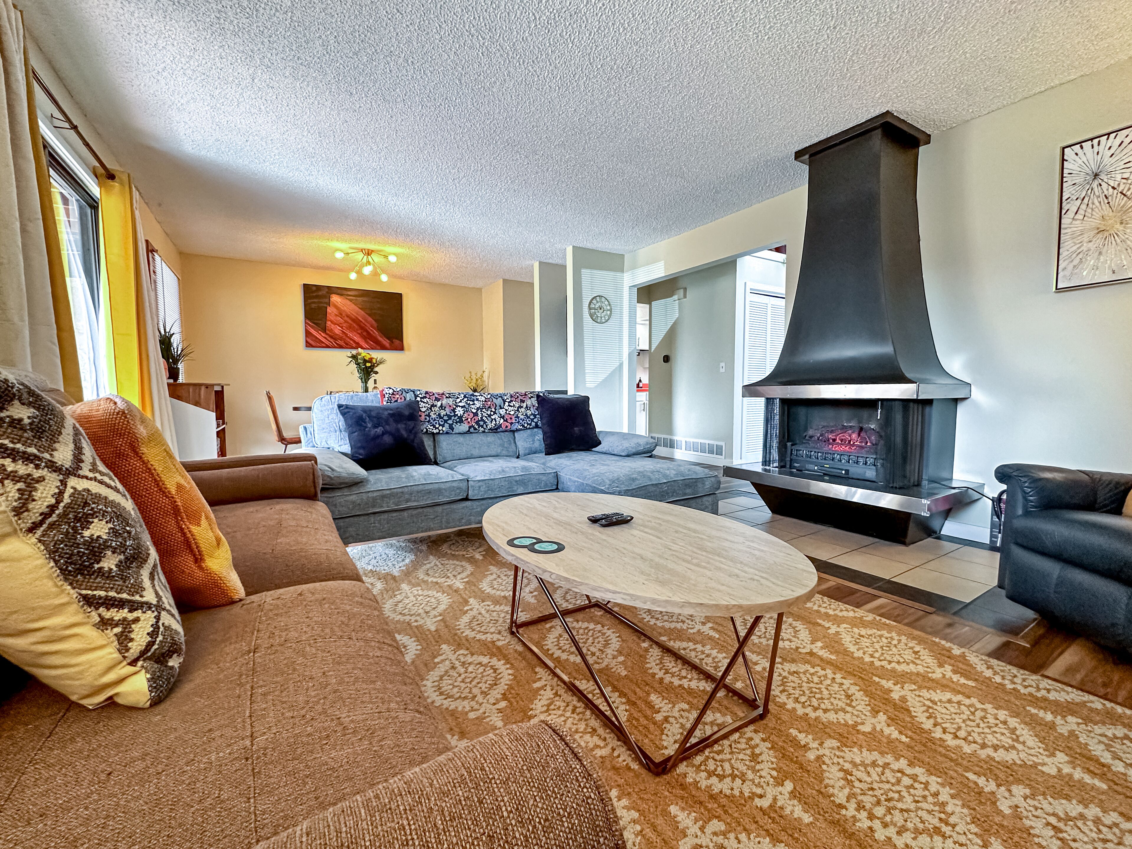 智能電視、壁爐