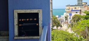 BBQ/picnic Area - Lindo Apt 03 dormitorios em Bombas 801 (Bombinhas)