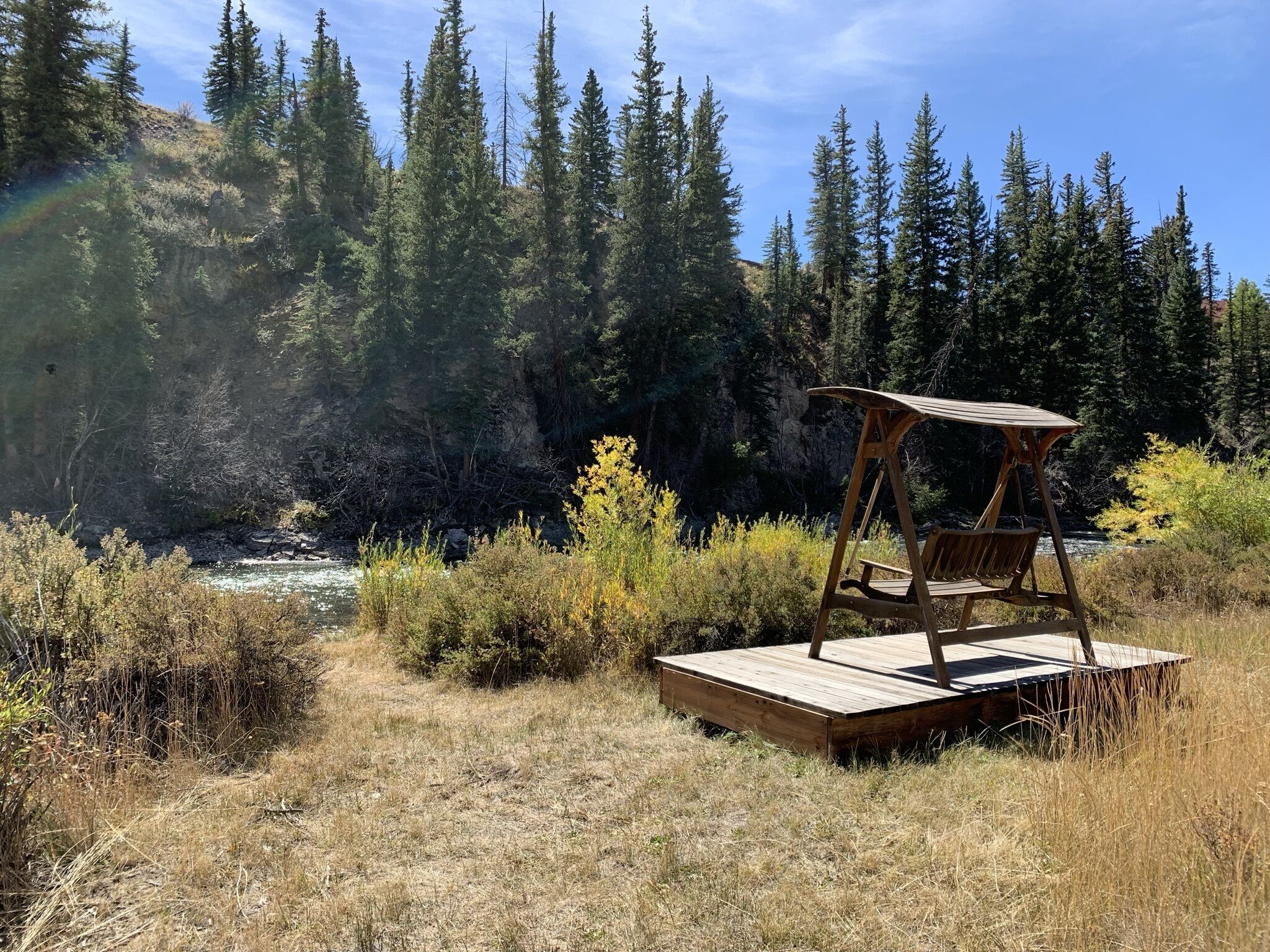 Enceinte de l’hébergement