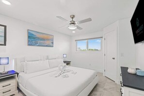 1 slaapkamer, een strijkplank/strijkijzer, wifi, beddengoed