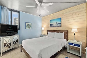 1 chambre, fer et planche à repasser, Wi-Fi, literie fournie