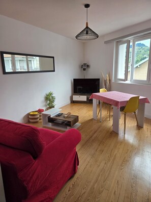 TV - Apartment with view of Château fort de Lourdes (Lourdes)