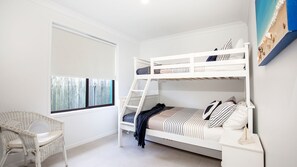 3 soverom, strykejern/-brett, reiseseng for barn og wi-fi (inkludert)