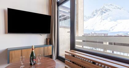 Confortable appartement pour 8 personnes avec WIFI, TV et balcon