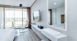 蜜月双人房或双床房 | 遮光窗帘、熨斗/熨板、免费 WiFi、床单