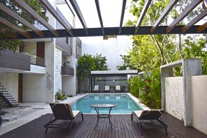 Outdoor pool - Luxury Apartments at Aldea Zama (Tulum)